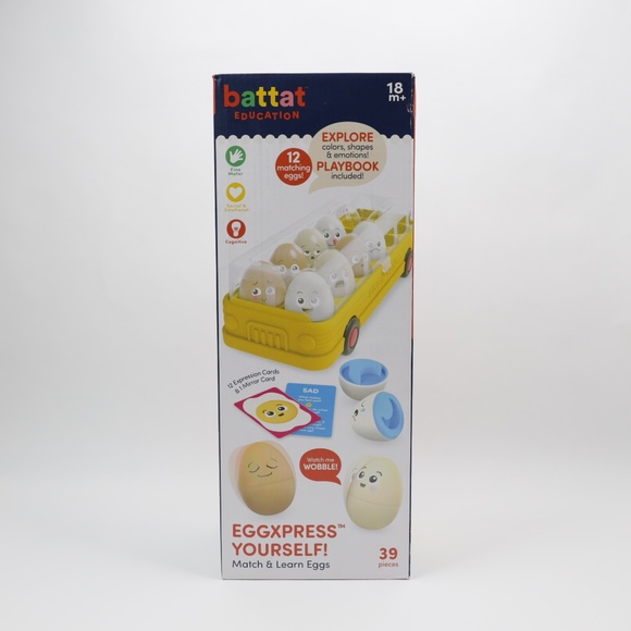 Battat Education EggXpress Yourself! Match & Learn‎ Eggs 18m+ NEW - Picture 6 of 10